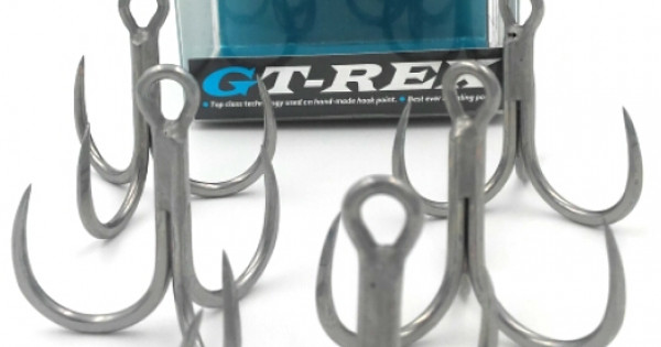 BKK GT-Rex Treble Hook - 6/0 - 5 Pack - TackleDirect