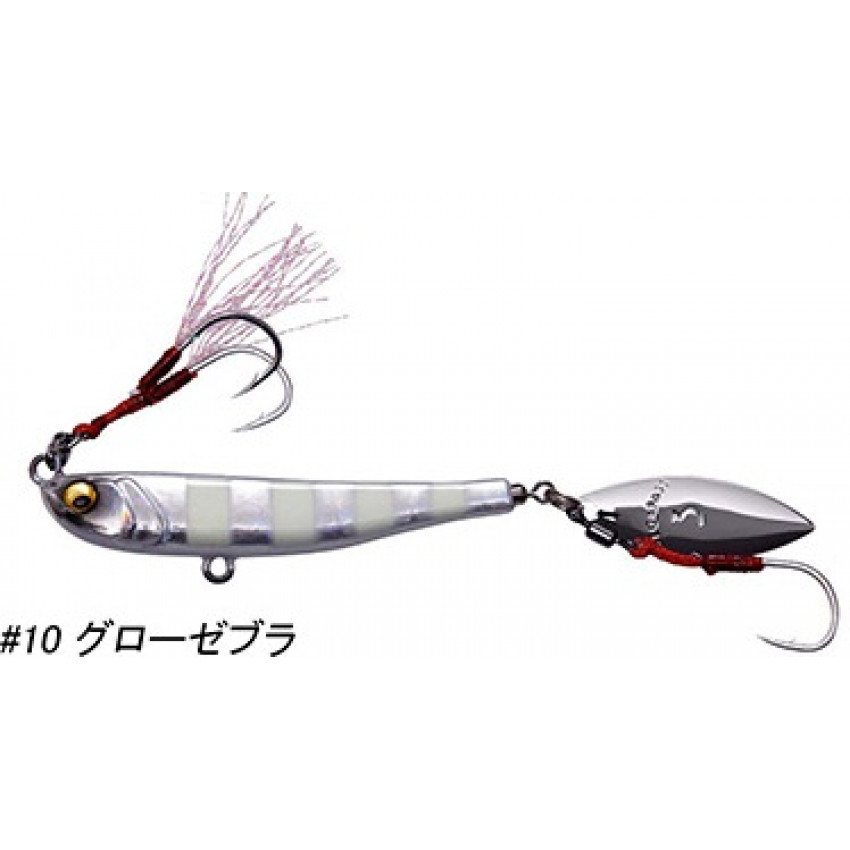 MEGABASS MAKIPPA 40g GLOW ZEBRA